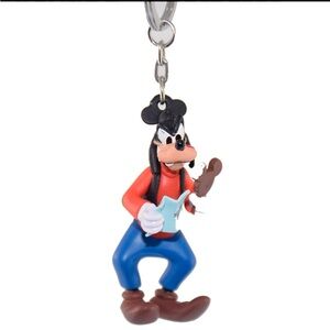 NWOT Disney Parks Goofy Tourist Map Ice Cream Keychain